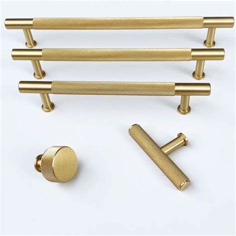 brushed brass kitchen cabinet hardware